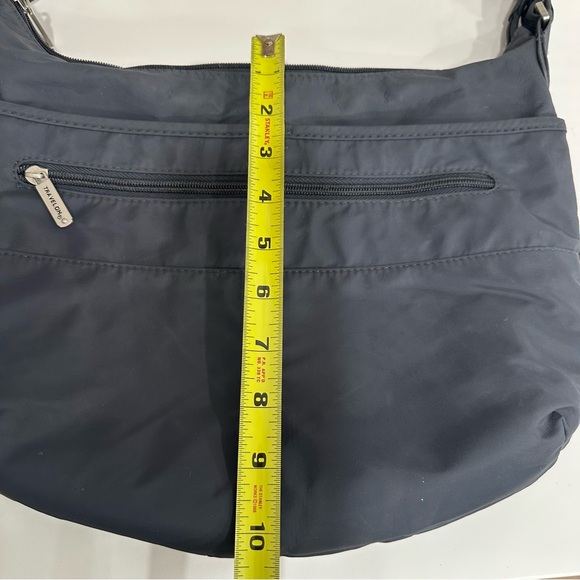 Travelon Anti-Theft Classic Messenger Bag Charcoal 1114 RFID - Picture 14 of 14